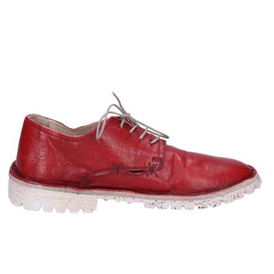 scarpe donna MOMA classiche rosso pelle BH273 Outlet