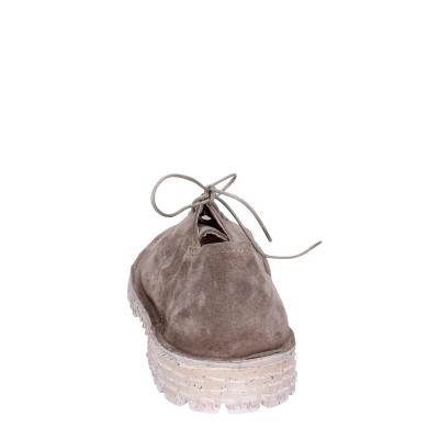 scarpe donna MOMA classiche beige camoscio BH344 In Vendita