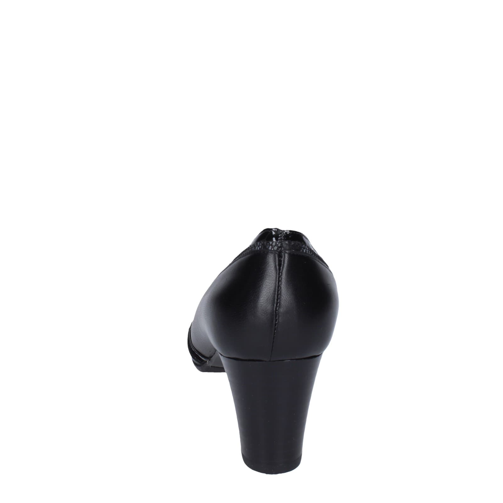 scarpe donna CONFORT decollete nero pelle vernice EZ371 I Più Venduti