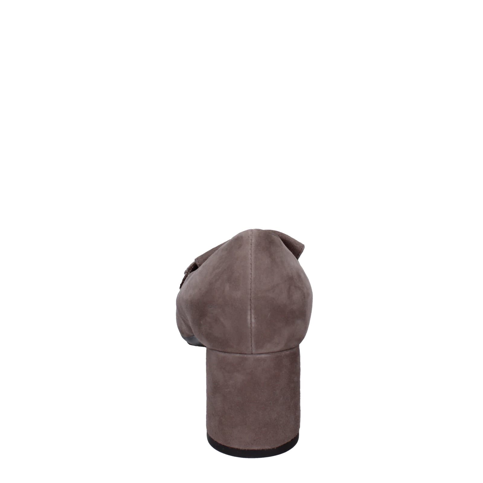 scarpe donna CONFORT decollete marrone camoscio EZ399 In Linea