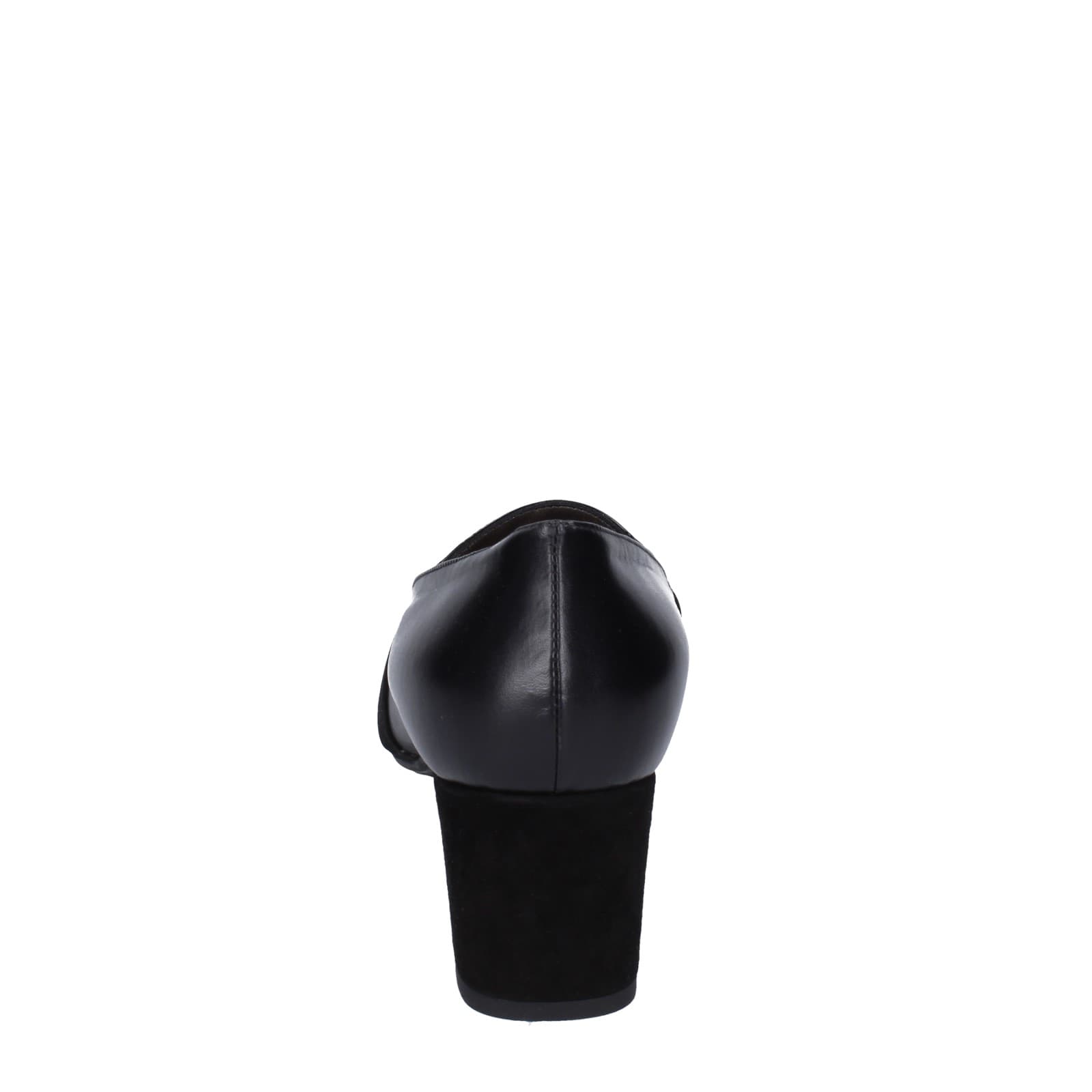 scarpe donna CONFORT decollete nero pelle vernice EZ410 Qualità