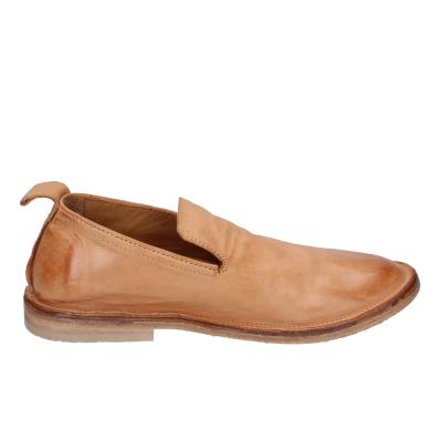 scarpe donna MOMA mocassini marrone pelle 1FS313-AF VINTAGE BD675 Promozione Limitata