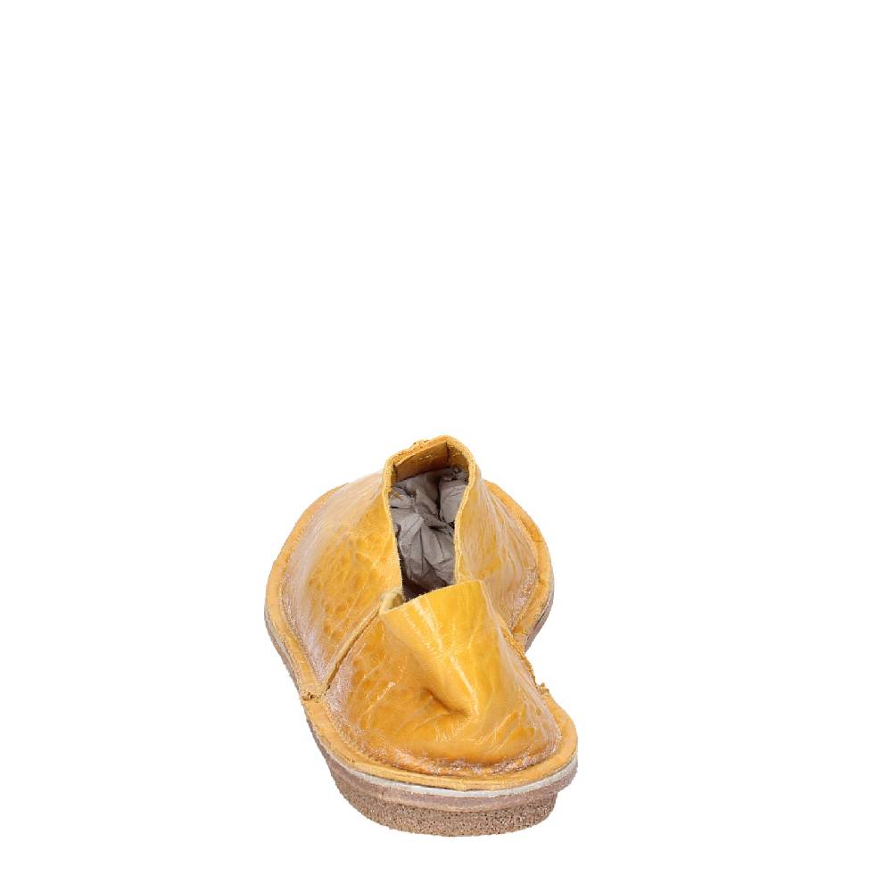 scarpe donna MOMA mocassini giallo pelle 1FS438 EY637 Fino Al -60%