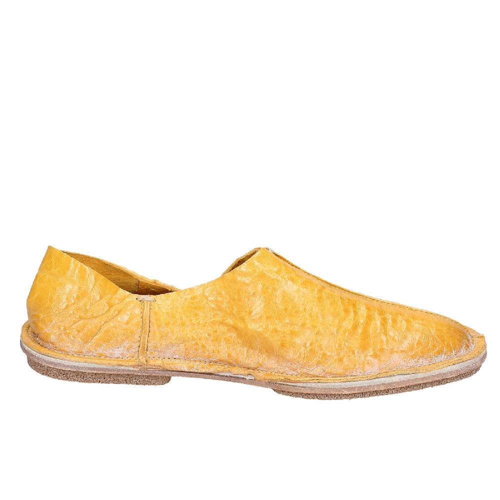 scarpe donna MOMA mocassini giallo pelle 1FS438 EY637 Fino Al -60%