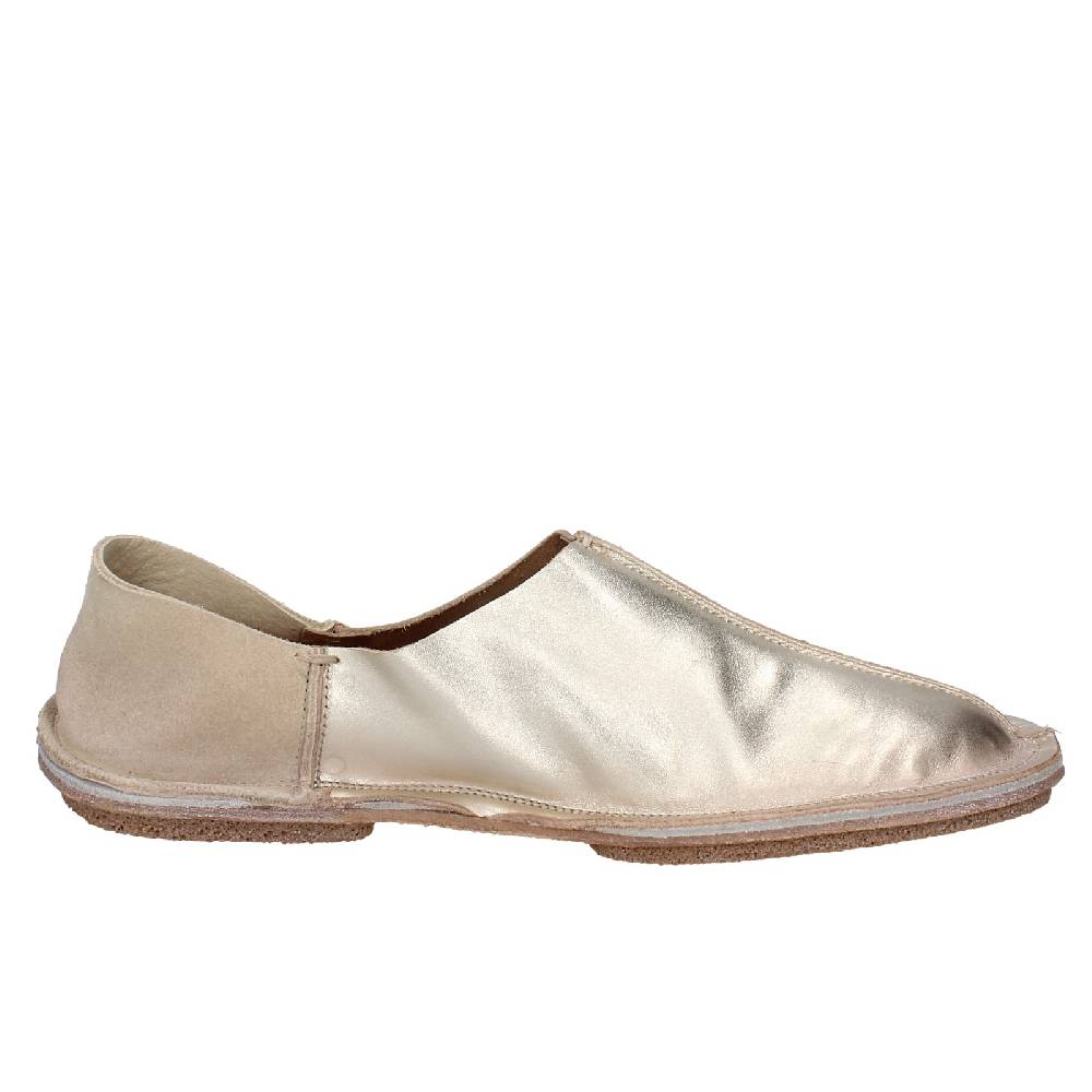 scarpe donna MOMA mocassini platino pelle 1FS438 EY636 Shopping Online