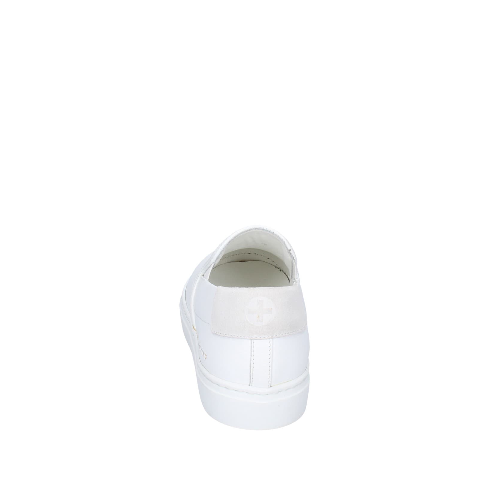 scarpe donna ME+EM mocassini bianco pelle EY198 Sconto