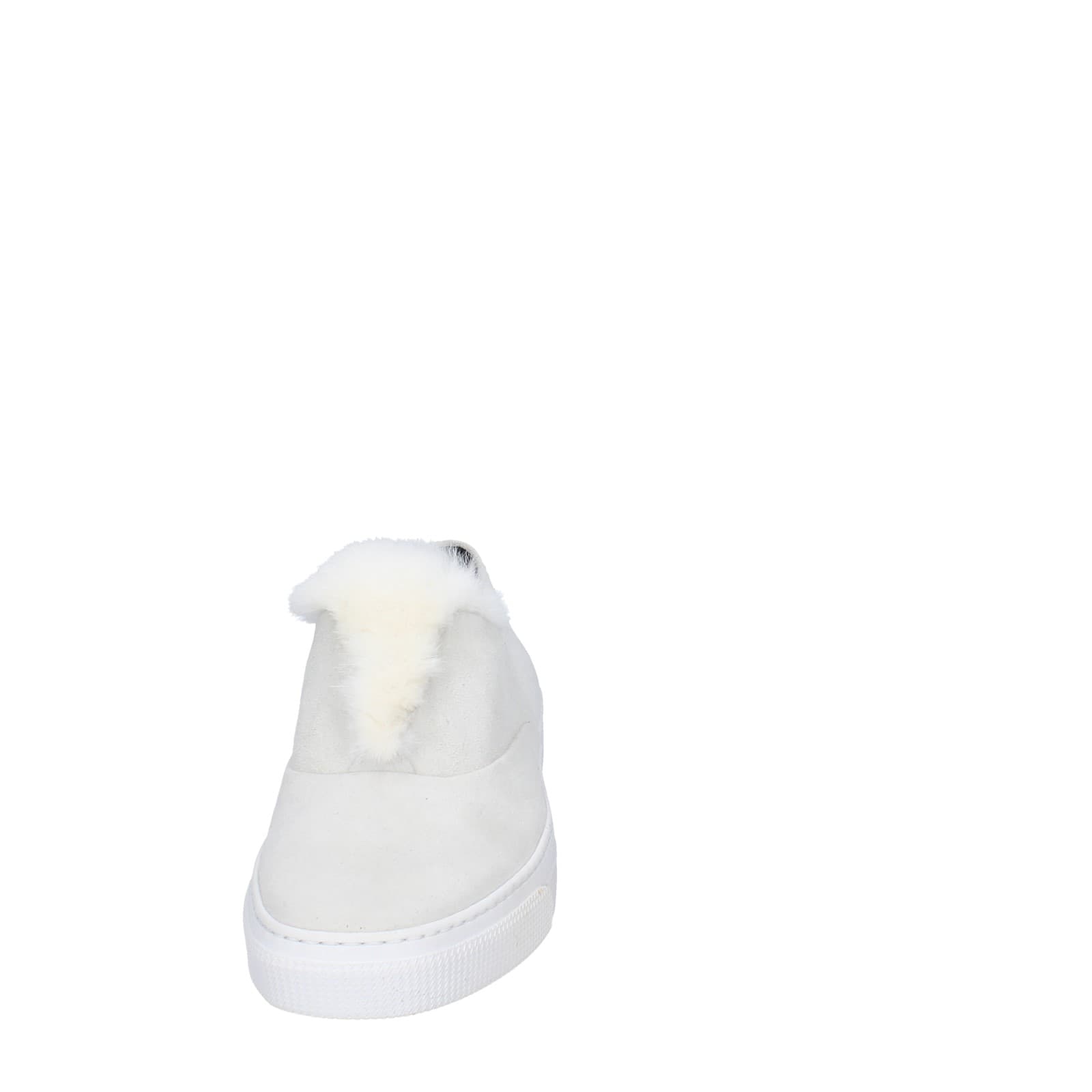 scarpe donna ZCD MONTREAL mocassini bianco camoscio pelliccia HAMILTON EY214 Offerta