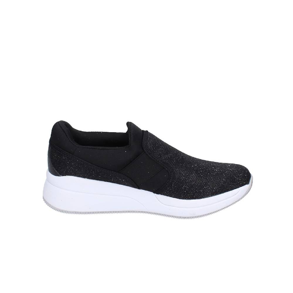 scarpe donna LOTTO mocassini nero tessuto EY157 Online