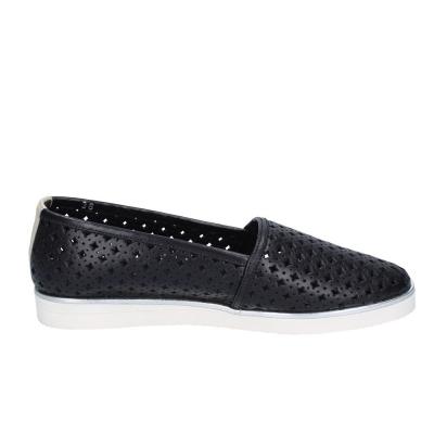 scarpe donna BALDININI mocassini nero pelle BF754 In Vendita