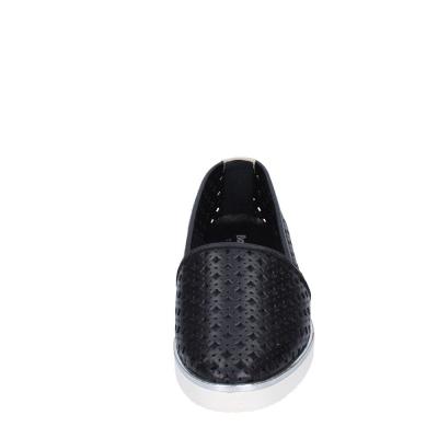 scarpe donna BALDININI mocassini nero pelle BF754 In Vendita