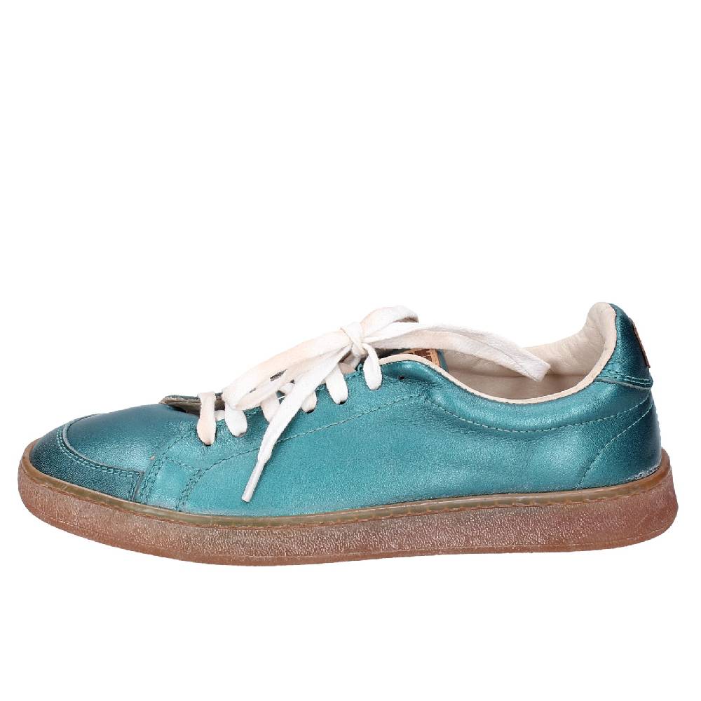 scarpe donna MOMA sneakers verde pelle 49401A VINTAGE EX456 Flash Sale