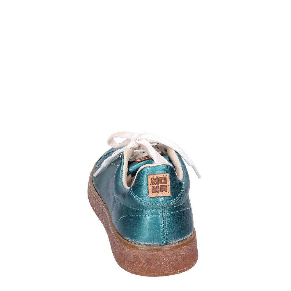 scarpe donna MOMA sneakers verde pelle 49401A VINTAGE EX456 Flash Sale