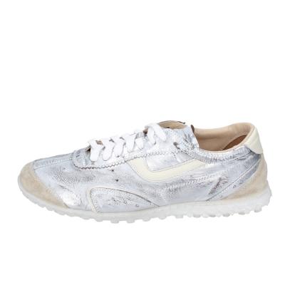 scarpe donna MOMA sneakers grigio pelle beige camoscio BC176 Vendite stagionali