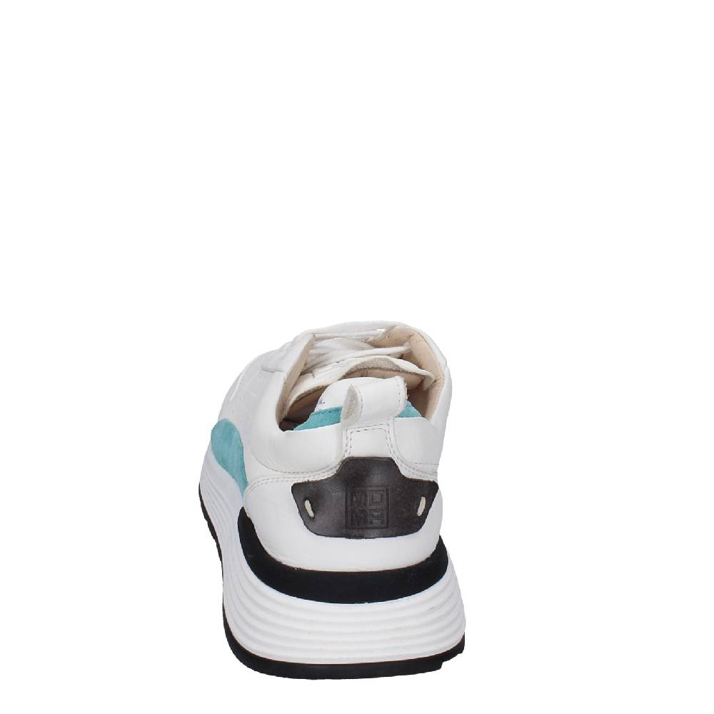scarpe donna MOMA sneakers bianco pelle camoscio 3AS412 EY624 Moda