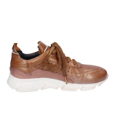 scarpe donna MOMA sneakers marrone pelle camoscio BK477 In Linea