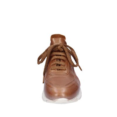 scarpe donna MOMA sneakers marrone pelle camoscio BK477 In Linea