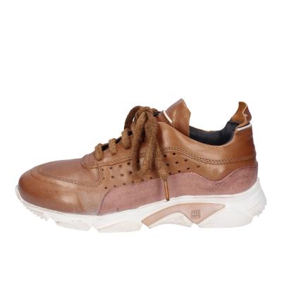 scarpe donna MOMA sneakers marrone pelle camoscio BK477 In Linea
