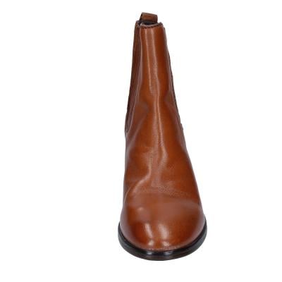 scarpe donna MOMA stivaletti marrone pelle 1CW236-MO BD636 Pezzi Unici