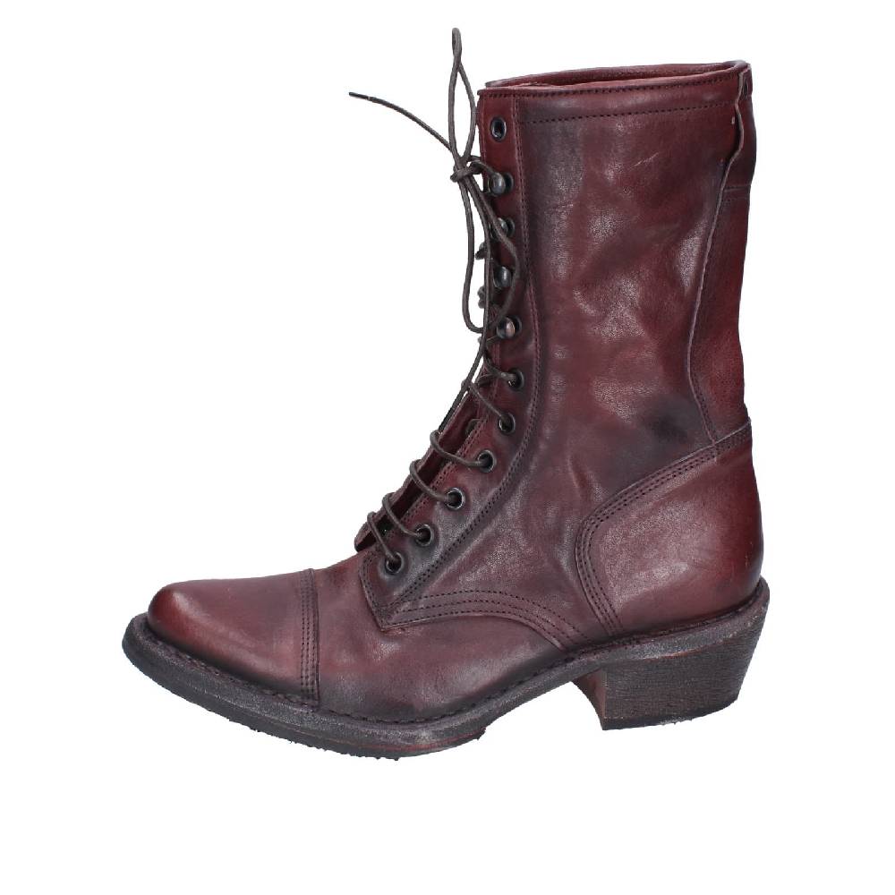 scarpe donna MOMA stivaletti bordeaux pelle 77301C EY564 Nuovi prodotti