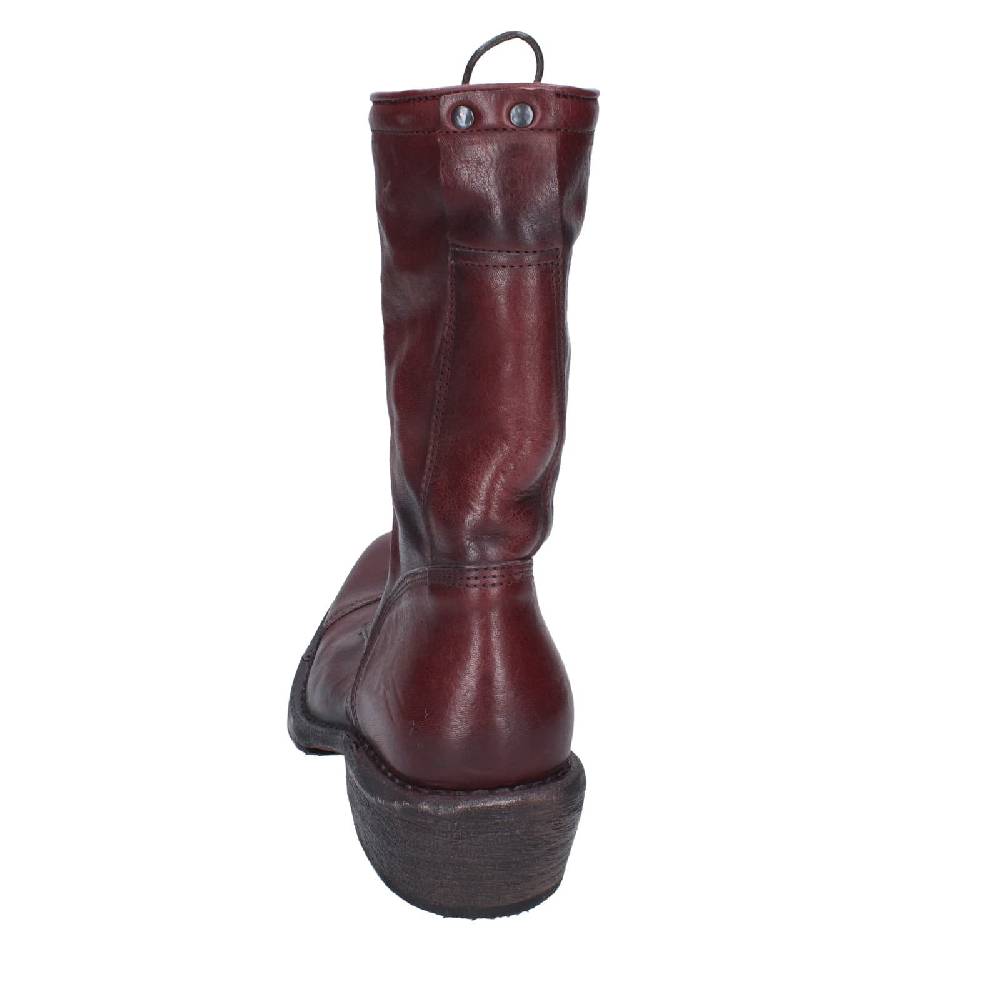scarpe donna MOMA stivaletti bordeaux pelle 77301C EY564 Nuovi prodotti