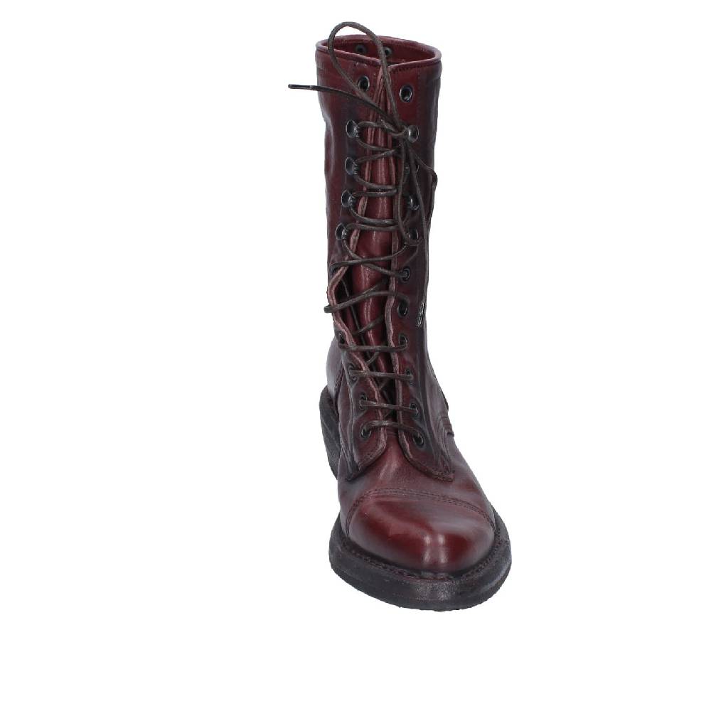 scarpe donna MOMA stivaletti bordeaux pelle 77301C EY564 Nuovi prodotti