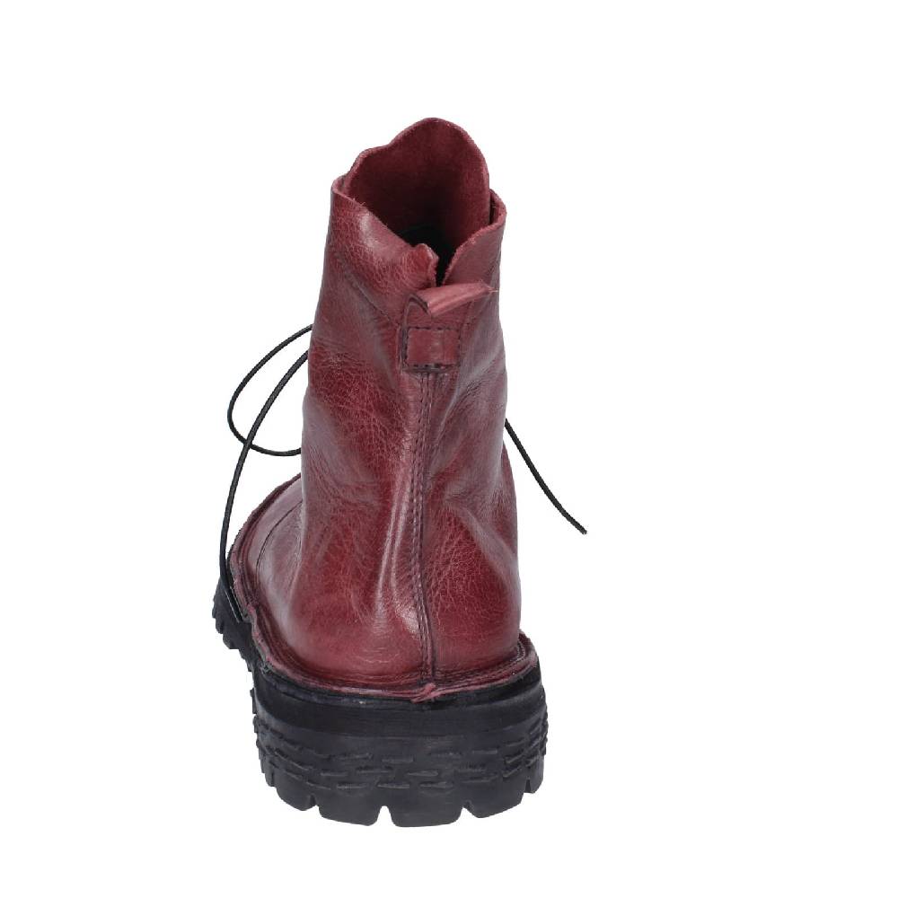scarpe donna MOMA stivaletti bordeaux pelle 73302C EY566 Sottocosto