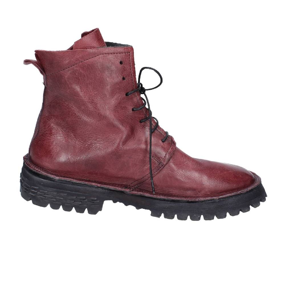 scarpe donna MOMA stivaletti bordeaux pelle 73302C EY566 Sottocosto