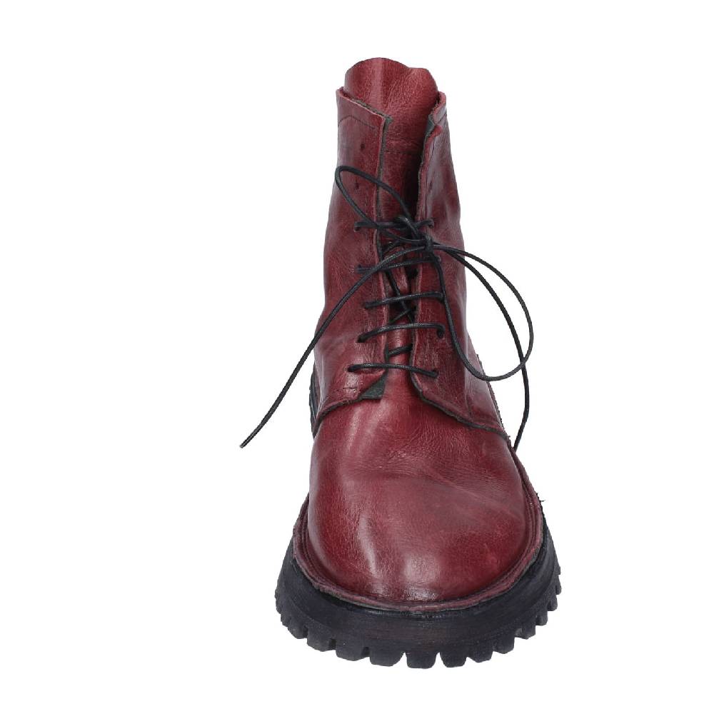 scarpe donna MOMA stivaletti bordeaux pelle 73302C EY566 Sottocosto