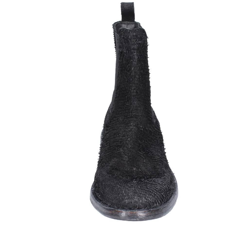 scarpe donna MOMA stivaletti nero pelle pitonata 1CW350 EY571 Novità