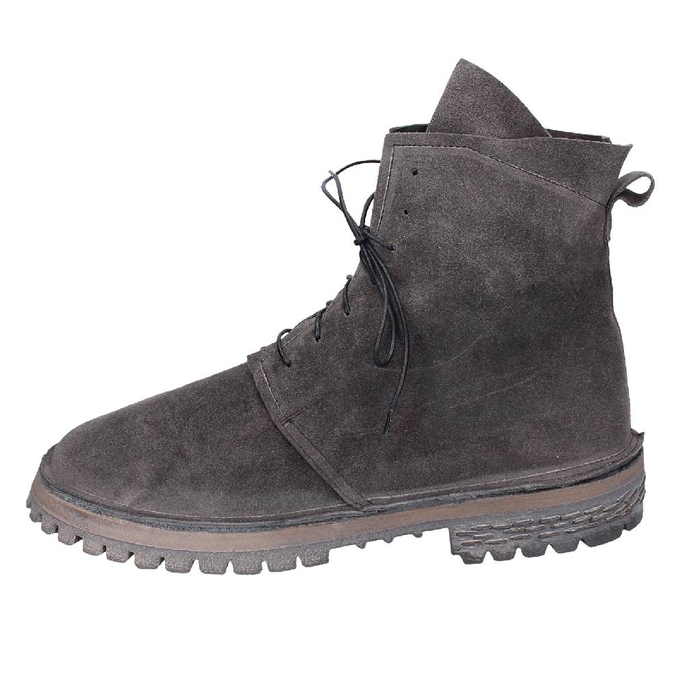 scarpe donna MOMA stivaletti grigio camoscio 73302C EY639 Prezzo basso