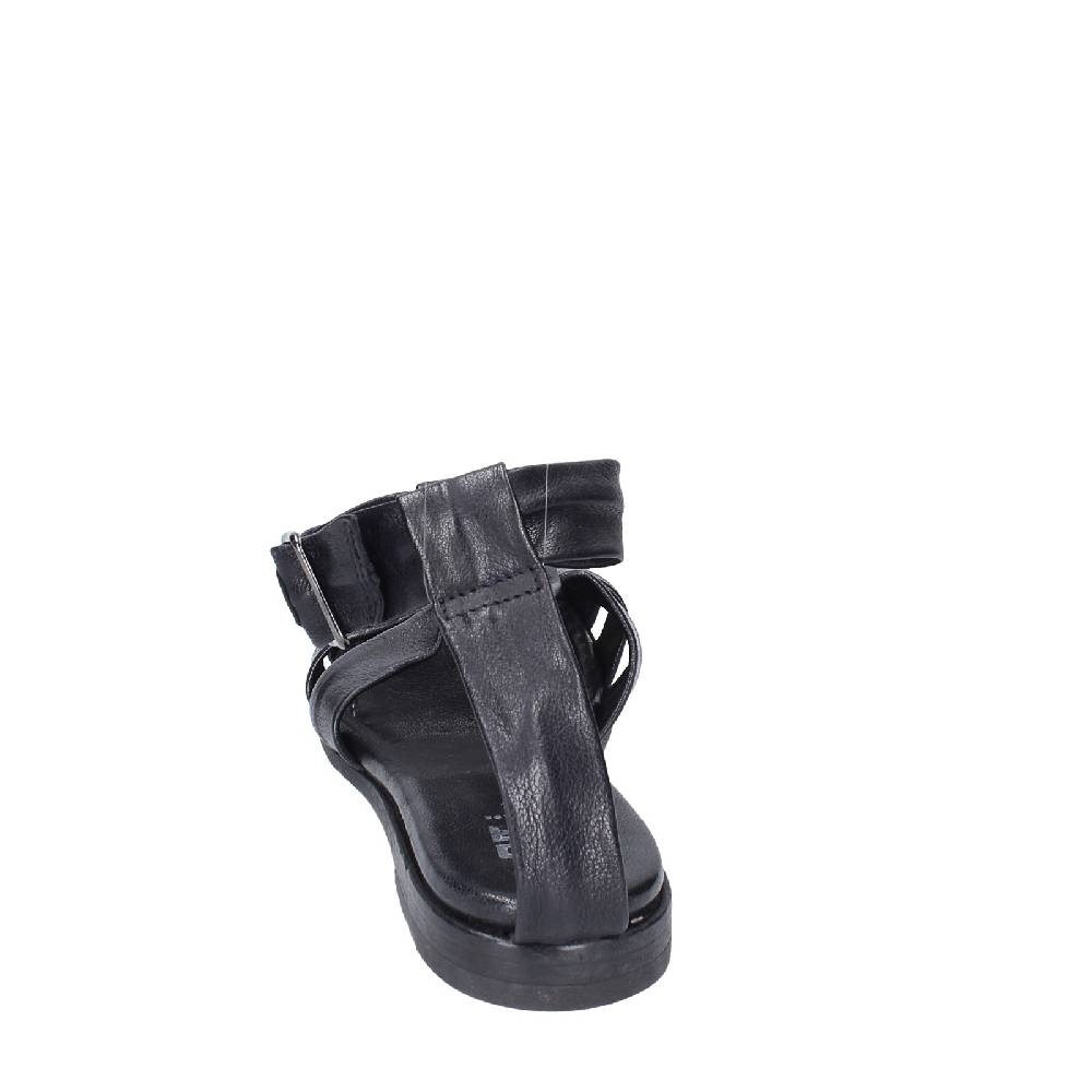 scarpe donna MOMA sandali nero pelle 32404G VINTAGE EX404 In Vendita