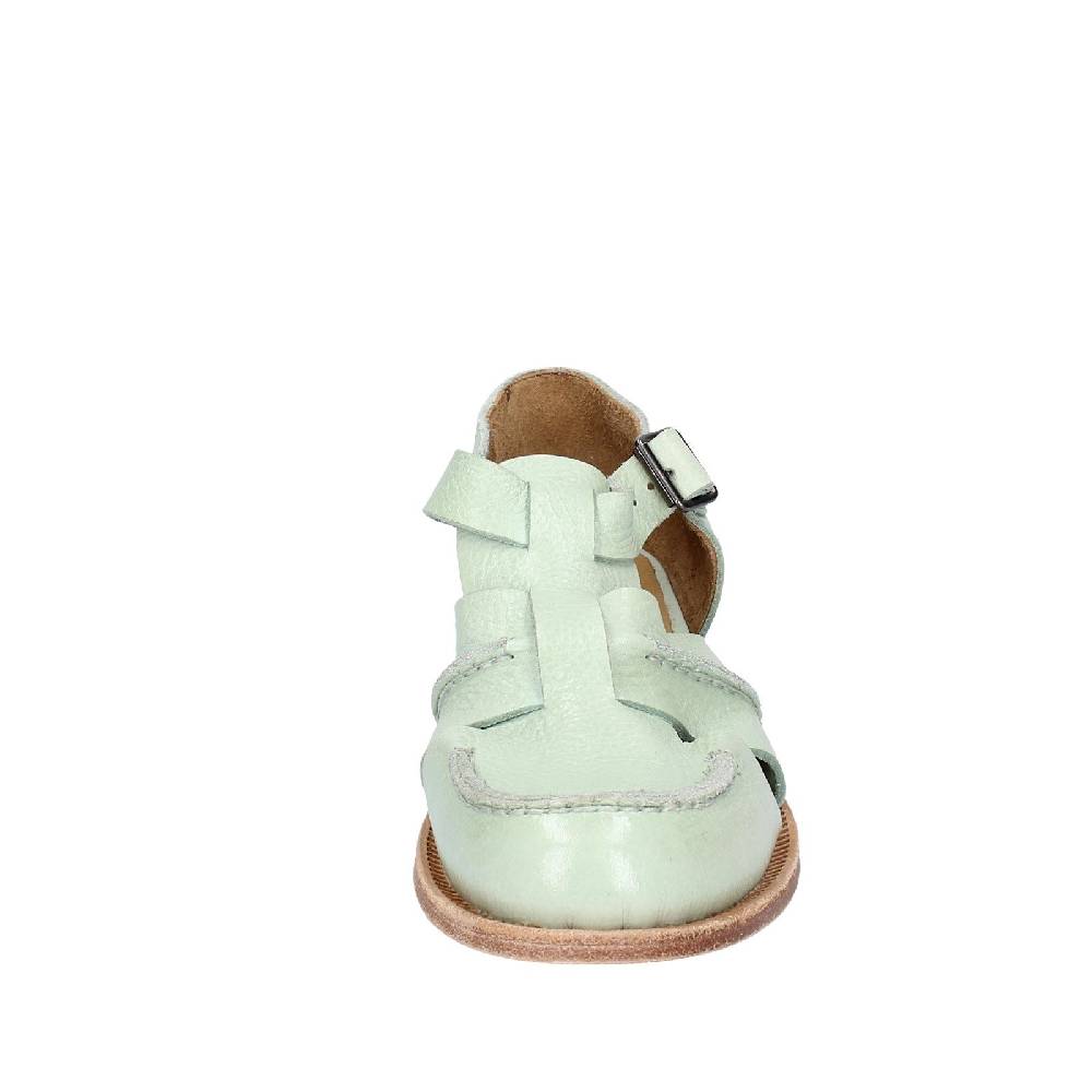 scarpe donna MOMA sandali verde pelle 40407G VINTAGE EX458 Saldi