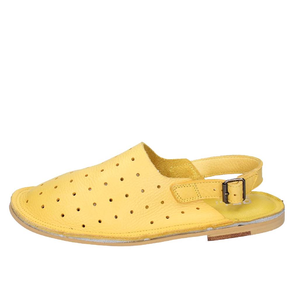 scarpe donna MOMA sandali giallo pelle 36404G VINTAGE EX438 Offerte