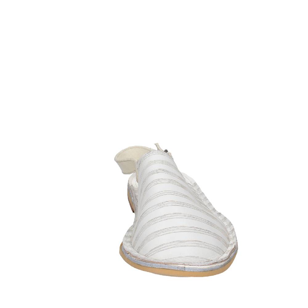 scarpe donna MOMA sandali bianco pelle 36402G VINTAGE EX440 Vendita Calda