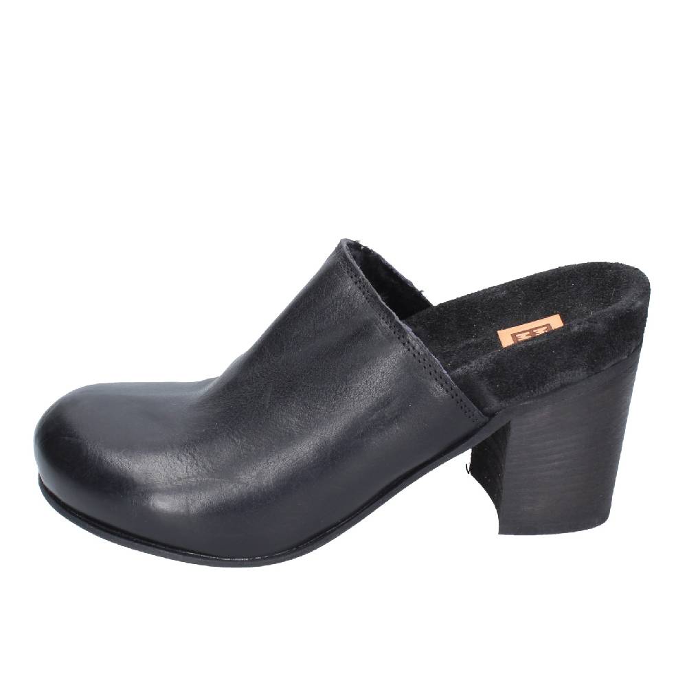 scarpe donna MOMA sandali nero pelle 86301G EY617 Fino al 65% di sconto