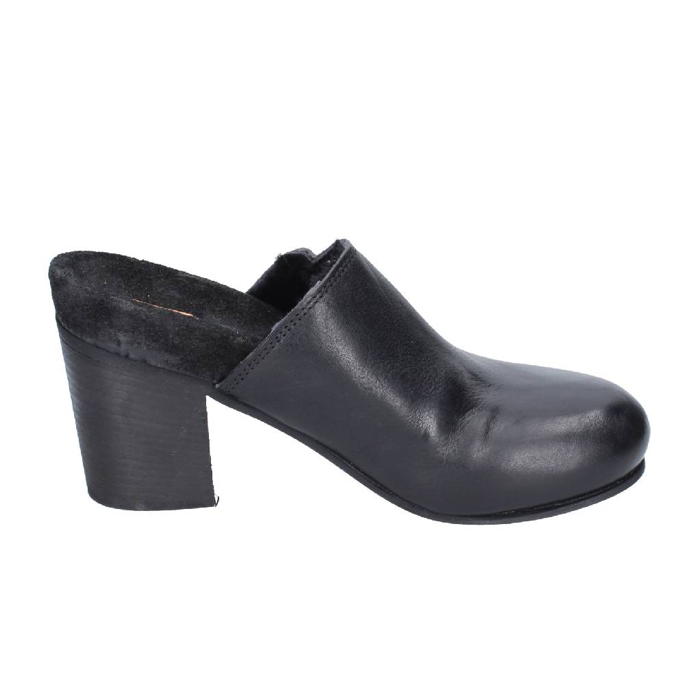 scarpe donna MOMA sandali nero pelle 86301G EY617 Fino al 65% di sconto