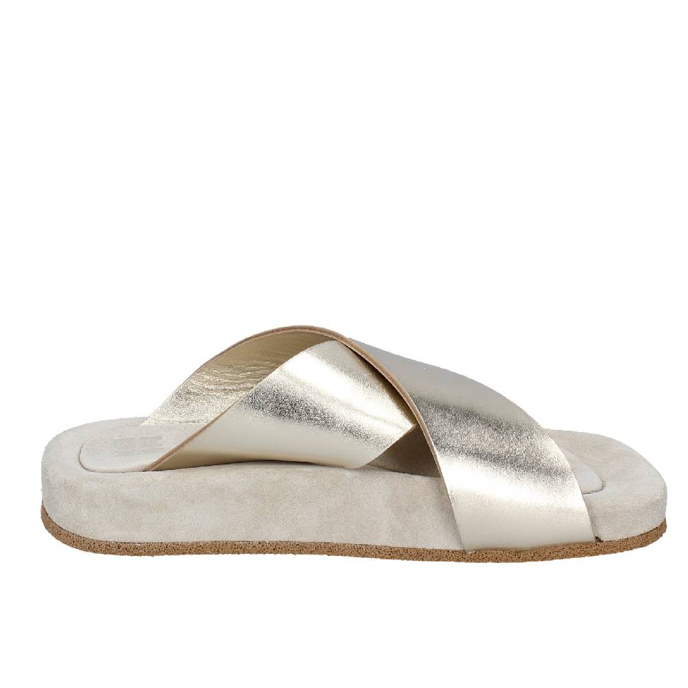 scarpe donna MOMA sandali platino pelle 1GS473 EY627 Only for today