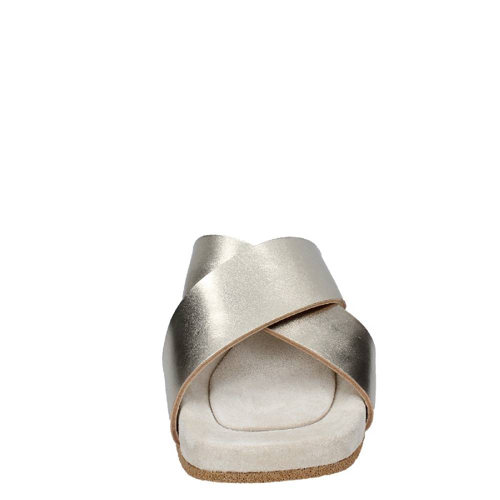 scarpe donna MOMA sandali platino pelle 1GS473 EY627 Only for today