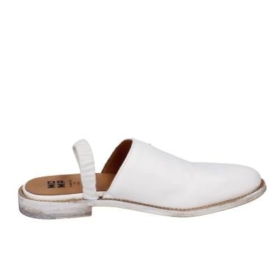 scarpe donna MOMA sandali bianco pelle 1GS325-TV SABOT BD437 Discount Store per i nuovi prodotti