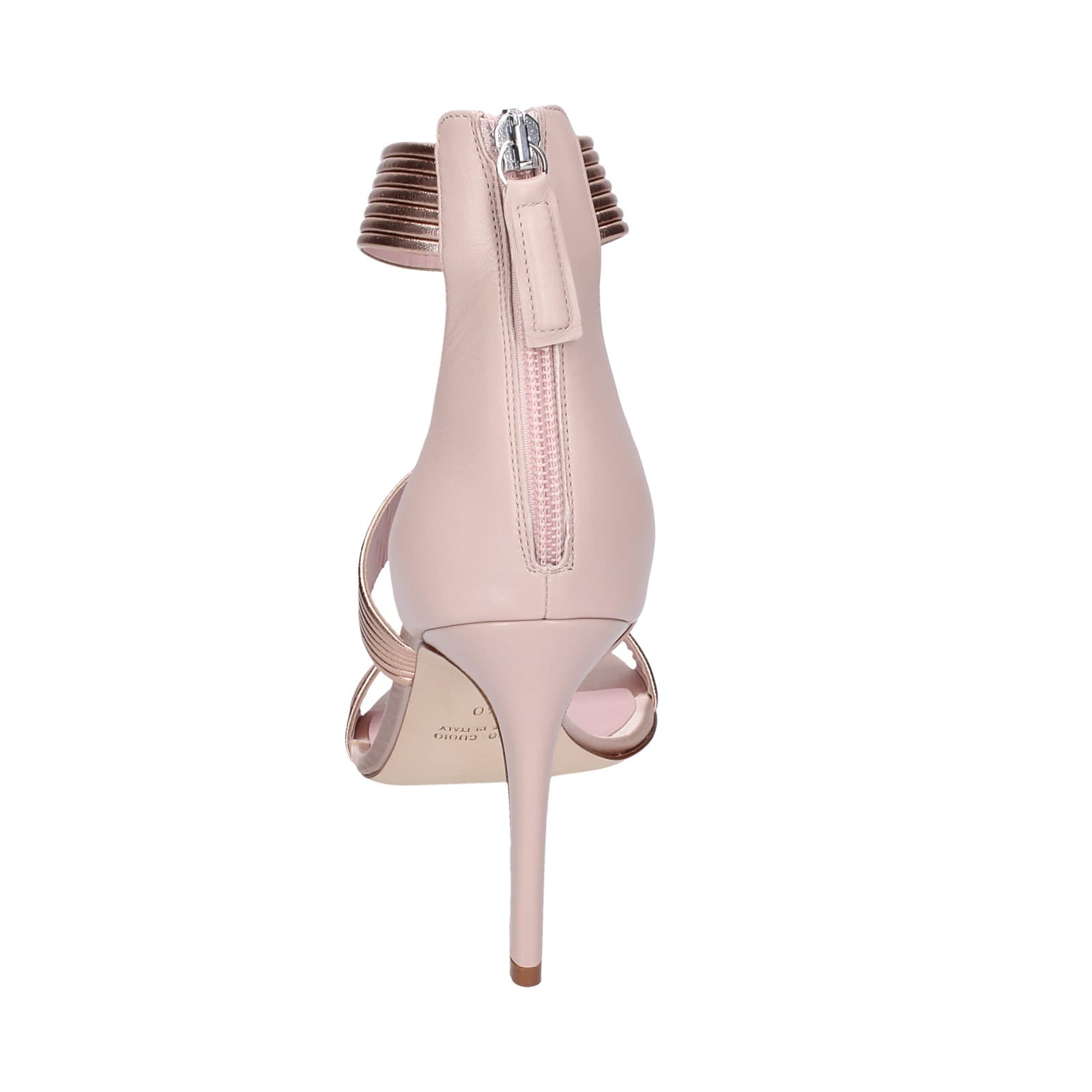 scarpe donna LELLA BALDI sandali rosa pelle EZ981 Solo un giorno rimasto