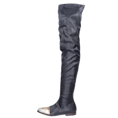 scarpe donna MOMA stivali nero pelle BK302 Trasporto libero internazionale