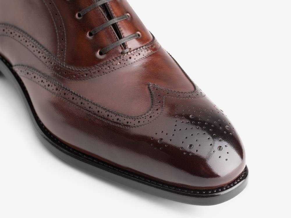 Paolo Sartori Art. 611 Oxford in pelle Anticata Amarone Vendite Flash