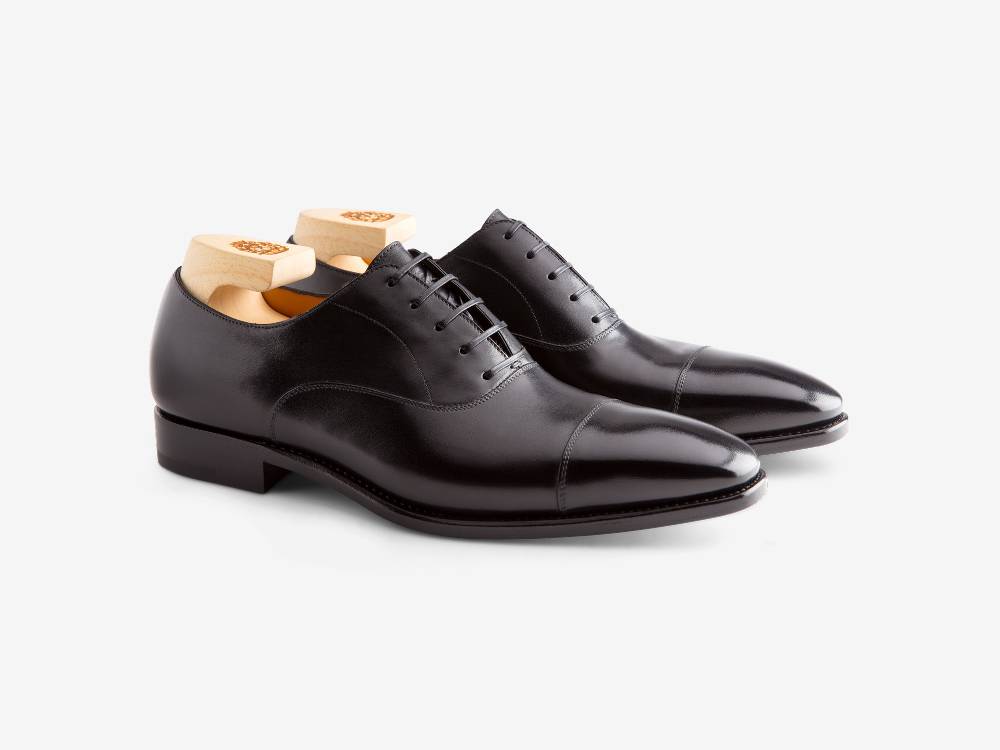 Paolo Sartori Art. 576 Oxford in pelle Anticata Nera Lightning offer