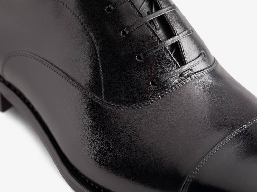 Paolo Sartori Art. 576 Oxford in pelle Anticata Nera Lightning offer