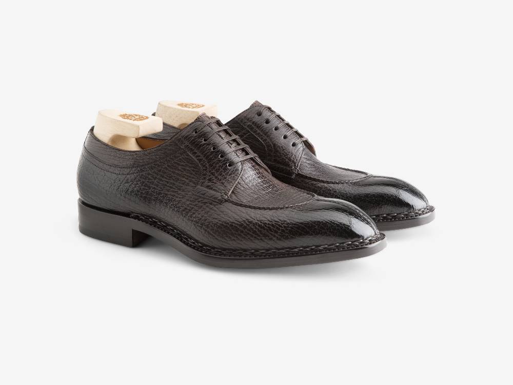 Paolo Sartori Art. 583 Derby in Pelle di Squalo Anticata Vietri Moda