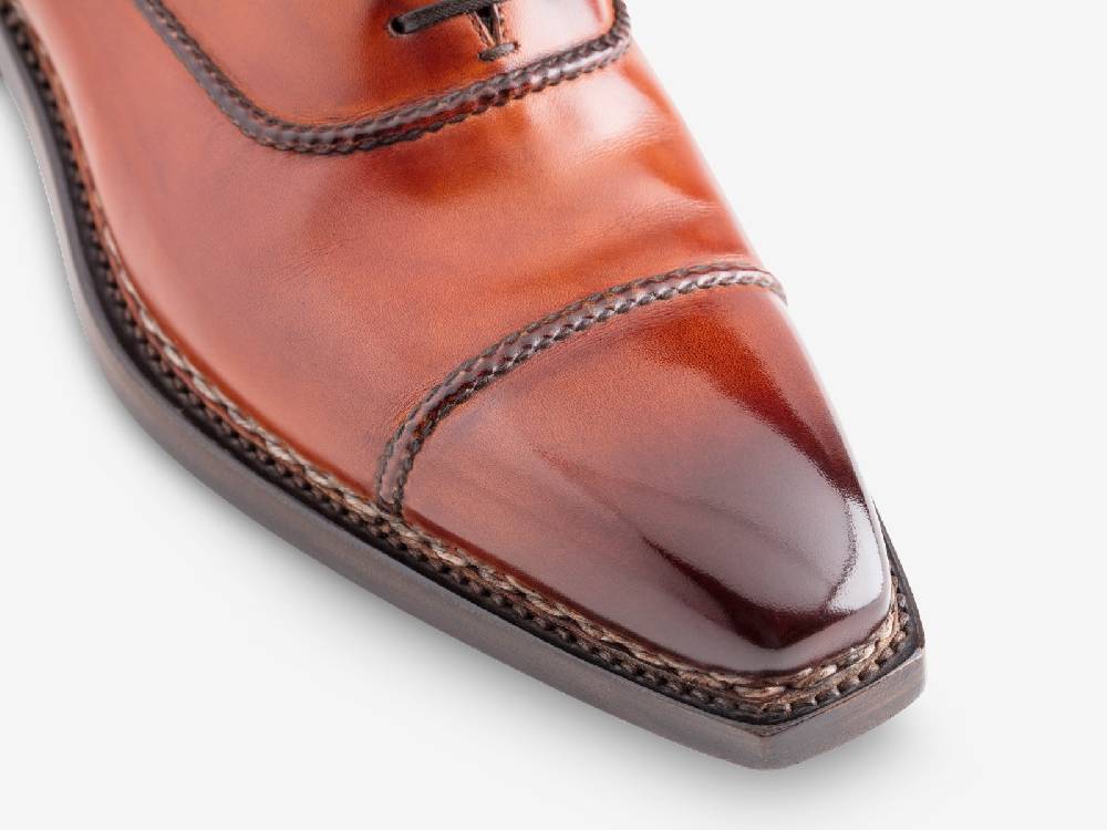 Paolo Sartori Art. 175BOUT Oxford in pelle Anticata Cognac Convenienza