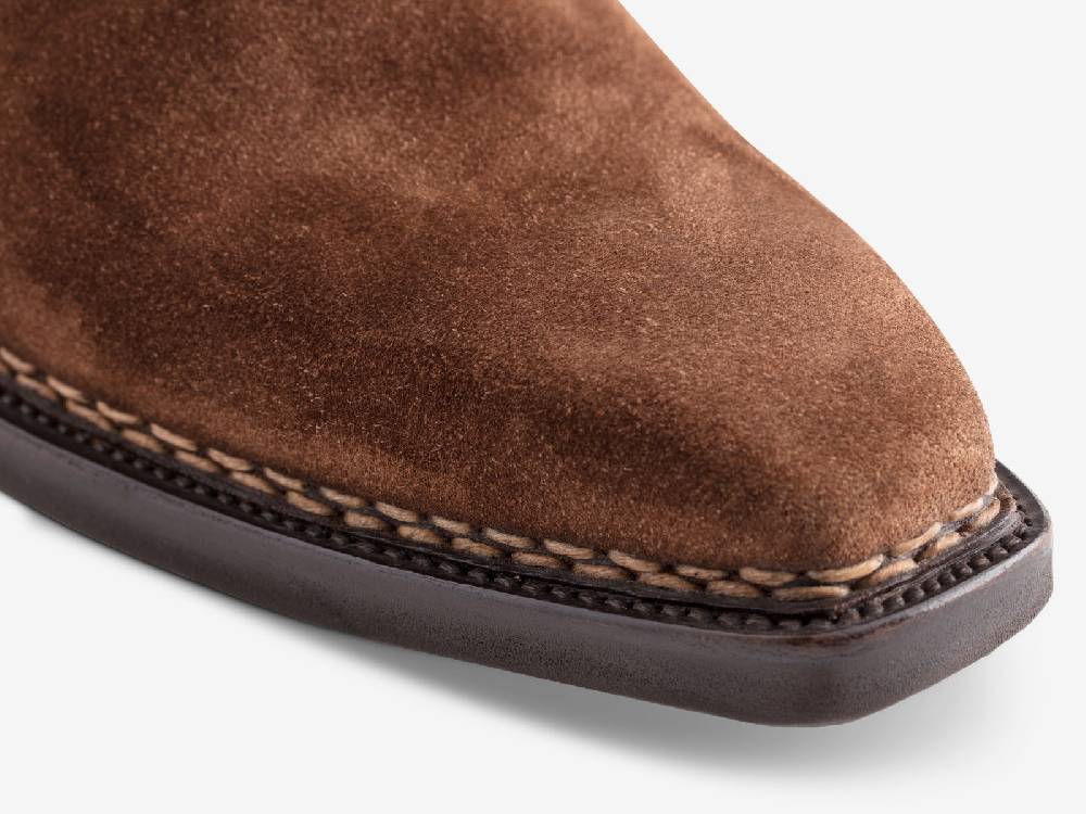 Paolo Sartori Art. 175B Oxford in in pelle scamosciata Marrone Presa