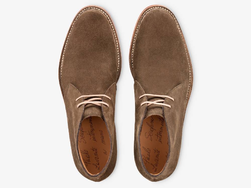 Paolo Sartori Art. 798 Desert Boot Foresta Suede Leather Outlet