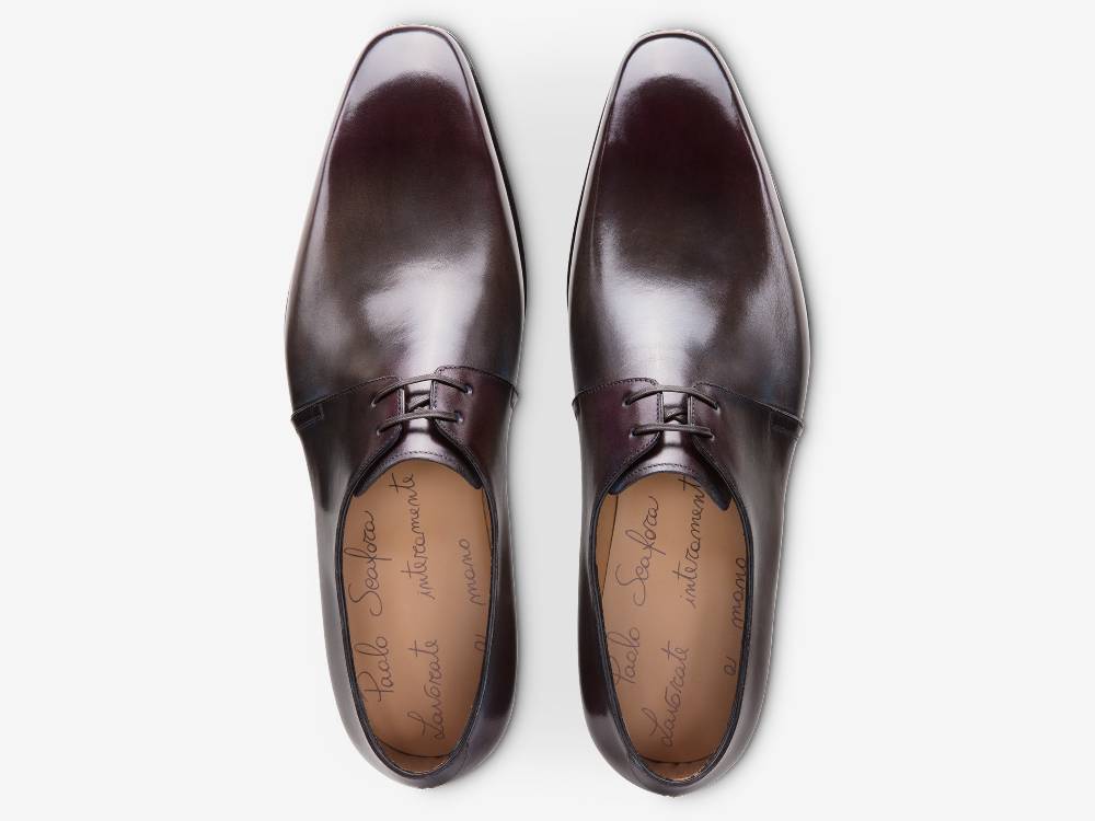Paolo Sartori Art. 504 Derby in pelle Anticata Capri Saldi