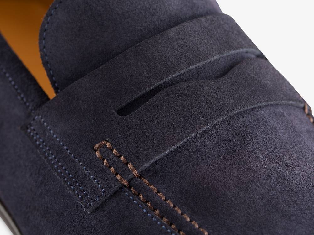 Paolo Sartori Art. 638 Mocassino in Camoscio Blue Acquista Ora